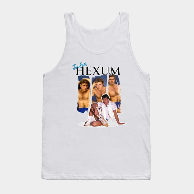 Jon-Erik Hexum Tank Top by David Hurd Designs